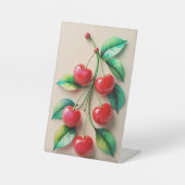 紙プレート 台座サイン (正面)