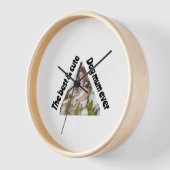紙プレート 壁時計 (傾斜)