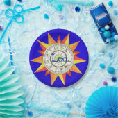 紙プレート、星占いブルースター ペーパープレート (パーティー)