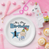 紙プレート/最初の誕生日 ペーパープレート (パーティー)