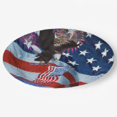 紙プレート/独立記念日 ペーパープレート (アングル)