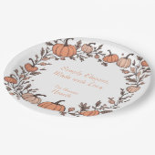 紙プレート（白） ペーパープレート (アングル)