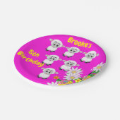 紙プレート、羊のフローラ5th誕生日 ペーパープレート (アングル)