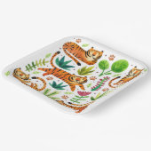 紙プレート:遊虎 ペーパープレート (傾斜あり)