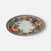 紙プレート, 17.78 cmラウンド紙プレート ペーパープレート (アングル)