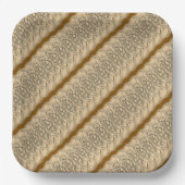 紙プレート- 3Dフィリグリーデザイン ペーパープレート (正面)