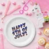 紙プレート/7月4日（土） ペーパープレート (パーティー)