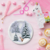 紙プレート、7"ラウンド紙プレート、 ペーパープレート (パーティー)