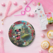 紙プレート、7"ラウンド紙プレート ペーパープレート (パーティー)