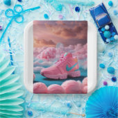 紙プレート, 9"スクエア紙プレート ペーパープレート (パーティー)