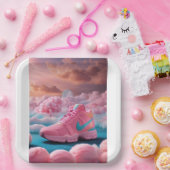 紙プレート, 9"スクエア紙プレート ペーパープレート (パーティー)