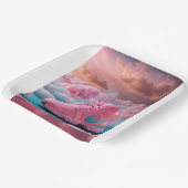 紙プレート, 9"スクエア紙プレート ペーパープレート (傾斜あり)