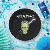 紙プレート、May I beフランク、フランケンシュタイン ペーパープレート (パーティー)