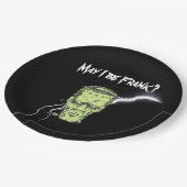 紙プレート、May I beフランク、フランケンシュタイン ペーパープレート (アングル)