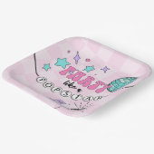 紙プレート- PopStar誕生日 ペーパープレート (傾斜あり)