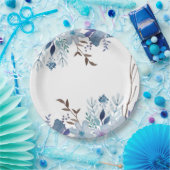 紙プレート- Summer Blues ペーパープレート (パーティー)