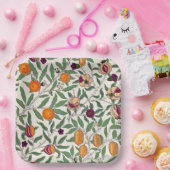 紙プレート: WILLIAM MORRIS ：ザクロ ペーパープレート (パーティー)