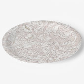 紙プレート: WILLIAM MORRIS ：花柄 ペーパープレート (アングル)