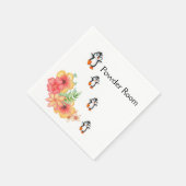 紙ペンギン,フローラナプキンズ スタンダードカクテルナプキン (角)