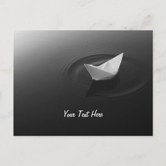 紙ボートオデッセイ ポストカード (正面)