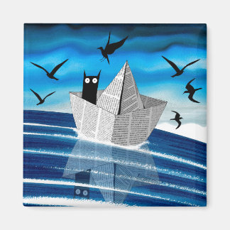 紙ボート マグネット