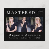 紙ミニマルがIt写真アナウンスをマスター チラシ (正面)