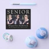 紙ミニマルのシニア4枚の写真の発表 チラシ (シングル)