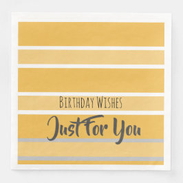 紙モダンディナーナプキンズ任意の大事な行事