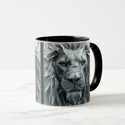 紙ライオン マグカップ (正面右)