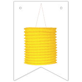 紙ランタンおめでとう バンティングフラッグ (第2の旗)