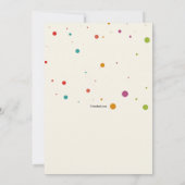 紙ランタンズプロム招待状 招待状 (裏面)