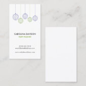 紙ランタンビジネスカード 名刺 (正面/裏面)