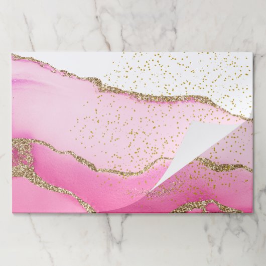 紙ランチョンマット ペーパーパッド (折り畳み)