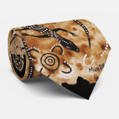 紙リザードアボリジナル ネクタイ (ロール)