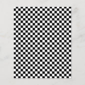 紙レースの車の誕生日パーティーの招待状 チラシ (裏面)