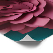 紙ロコダルマチアサーフィンパステルカラー ポスター (角)