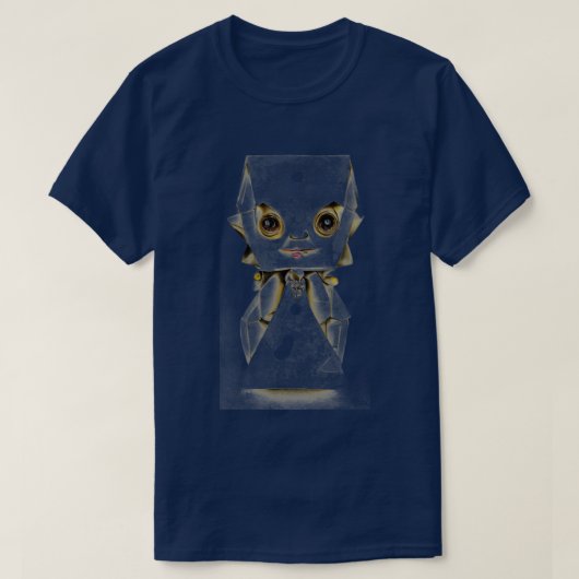 紙ロボット Tシャツ (デザイン正面)