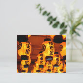 紙万勝寺提灯 ポストカード (スタンド正面)