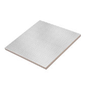 紙上の白黒グリッドパターン タイル (側面)