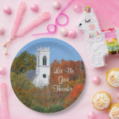 紙与え感謝していプレート ペーパープレート (パーティー)