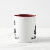 紙中国の切りトラの年 マグカップ (中央)