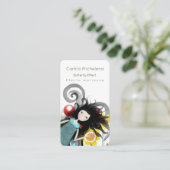 紙人形の名刺 名刺 (スタンド正面)