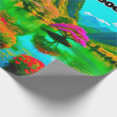 紙仕上げ：マットラッピング紙 ラッピングペーパー (角)