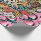 紙仕上げ：マットラッピング紙 ラッピングペーパー (角)