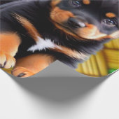 紙仕上げ：マットラッピング紙 ラッピングペーパー (角)