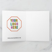 紙会社のロカスタムゴを持つ抱き枕、ミニムなし カード (内部)