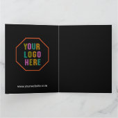 紙会社のロカスタムゴを持つ抱き枕、ミニムなし カード (内部)