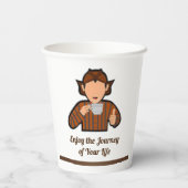 紙伝統的カップ 紙コップ (裏面)