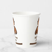 紙伝統的カップ 紙コップ (右)