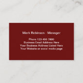 紙供給業者 名刺 (裏面)